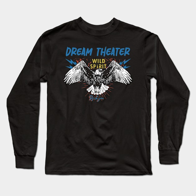 dream theater wild spirit Long Sleeve T-Shirt by akhirnya pattern